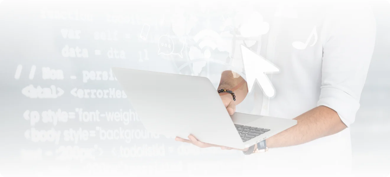 Web development services banner — Fruxinfo Ahmedabad
